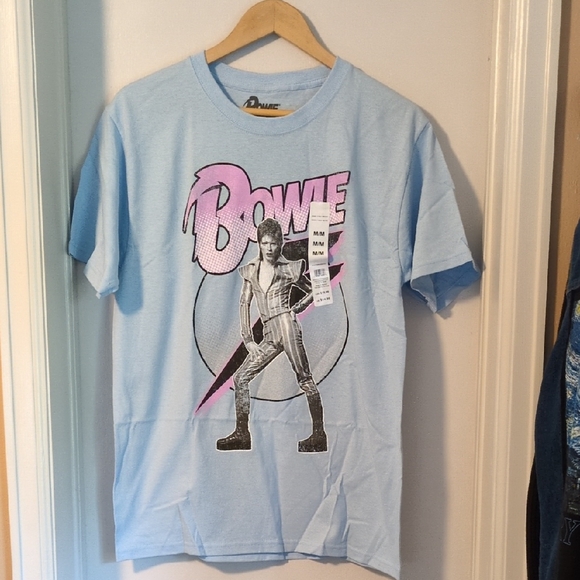 New With Tags Bowie T-shirt - Picture 1 of 4